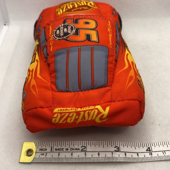 Disney Pixar Cars Lightning McQueen Plush Soft Toy 7" - Picture 15 of 15